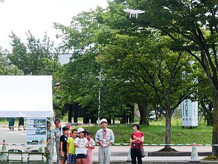 屋外展示広場（ドローン飛行体験）