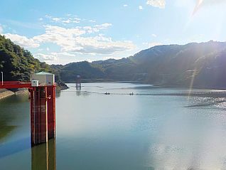 平成29年10月5日 ダム湖面の様子