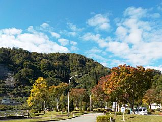 平成29年10月17日 ダム公園の様子