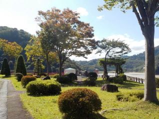 ダム公園内の様子