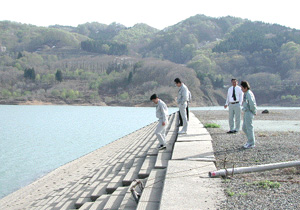 寒河江ダム(月山沢地区)