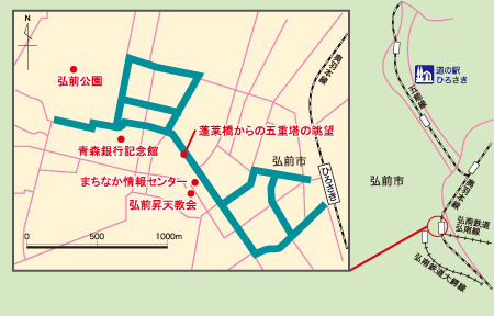 ルート位置図