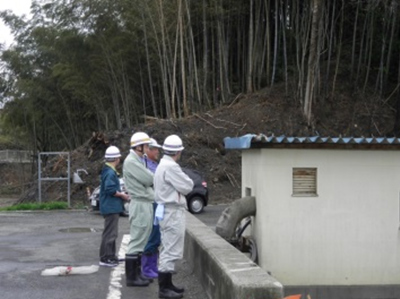 気仙沼市長の現地確認