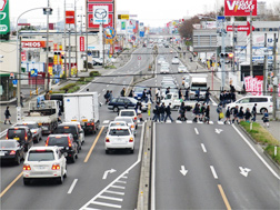 国道4号　名取市増田3丁目（県道との交差点他）