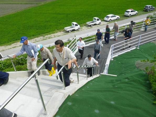 地元住民による歩き初め