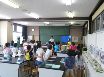 仙台市立郡山小学校で「出前講座」