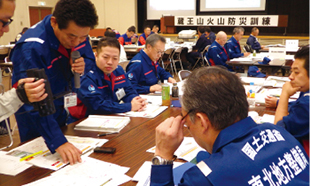 関係機関を含めた学習型による訓練
