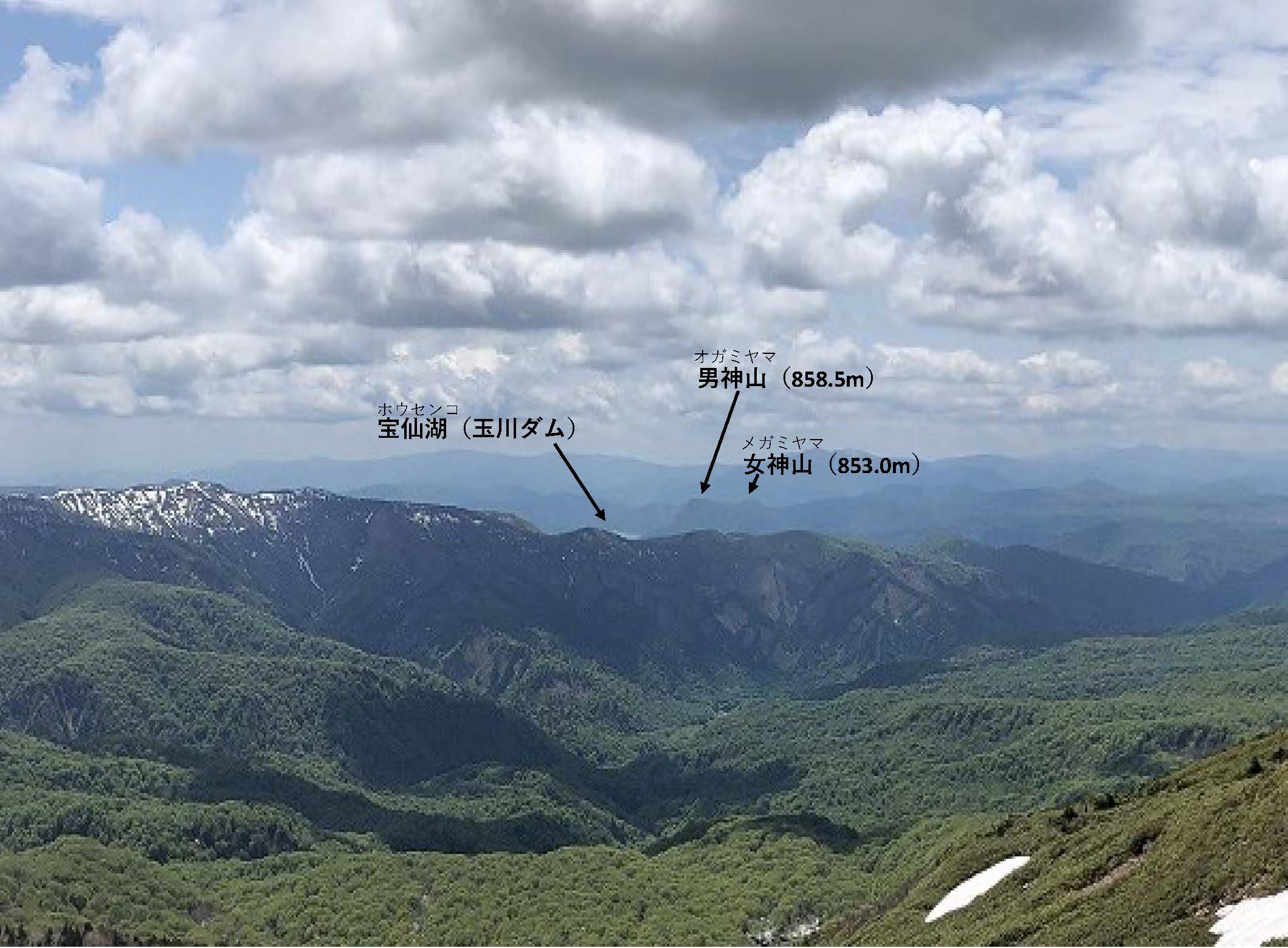 玉川上流域