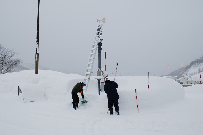 だいぶ雪が積もりました！