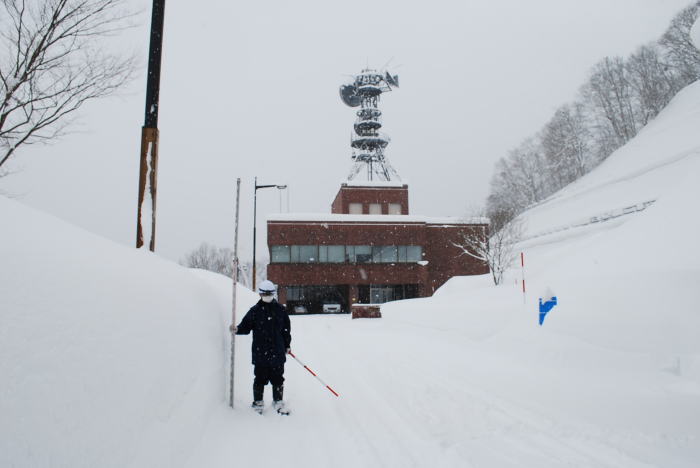 だいぶ雪が積もりました！