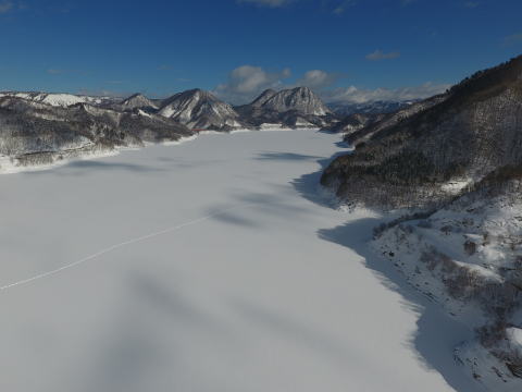 雪どけがすすんでいます